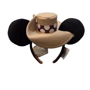 Disney Cruise Line DCL Captain Minnie Mouse Voyager Hat Ears Headband NEW